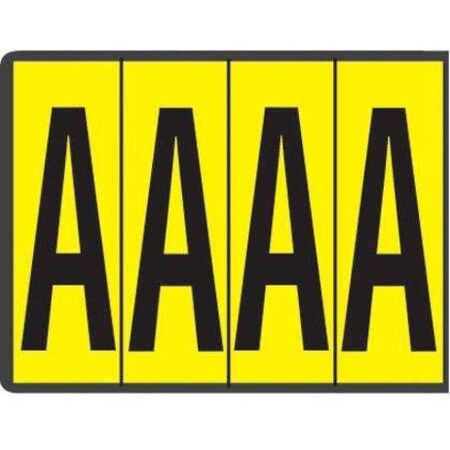 Panduit Number, Vinyl Cloth, '4', 2"H, 10/card, 25 ca, PCL200-4, PK 25 PCL200-4